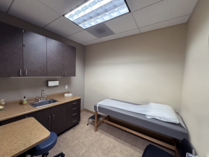 Doctor’s office and exam room in Redlands Doctor's office and exam room in Redlands